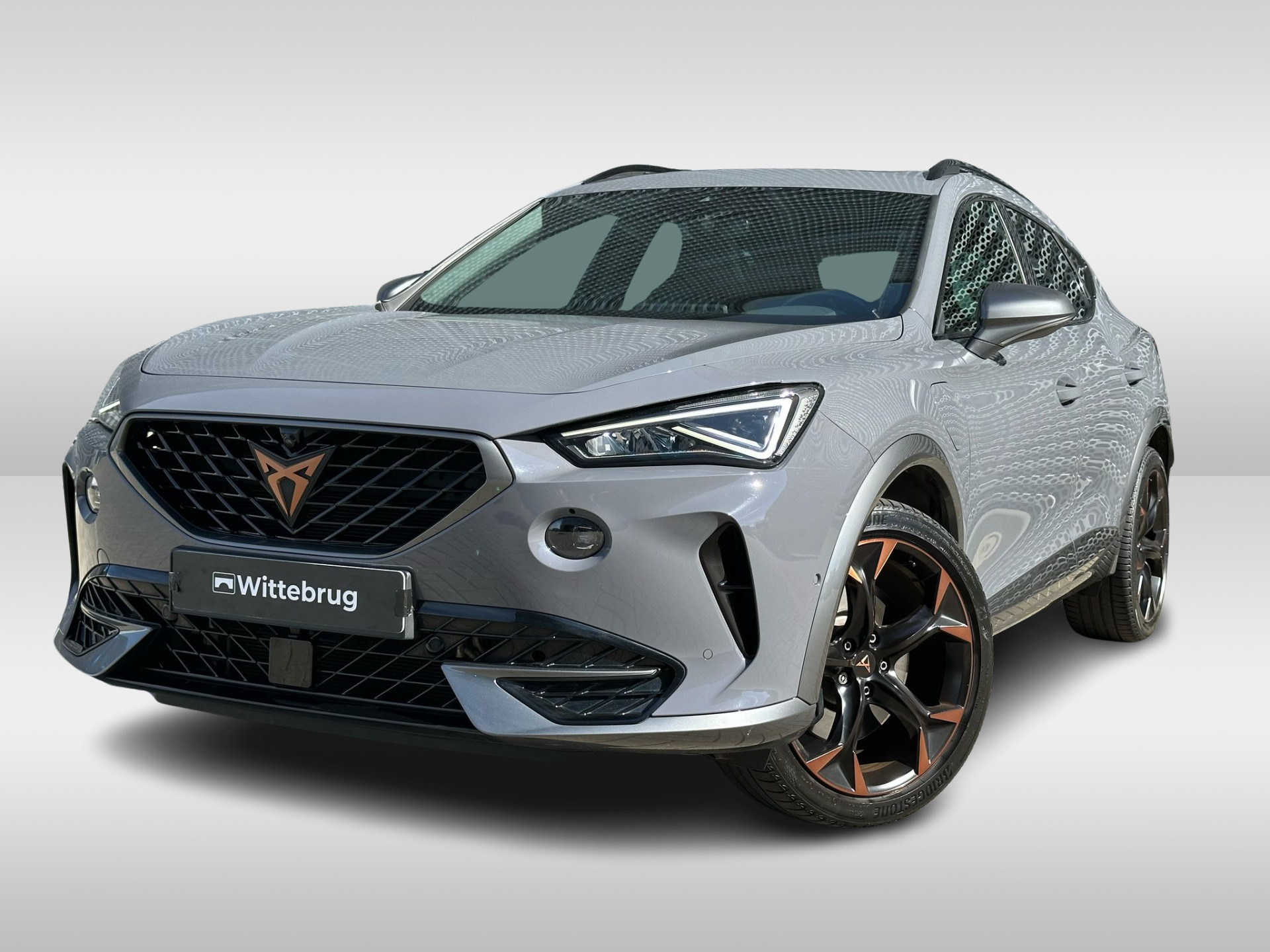 CUPRA Formentor 1.4 e-Hybrid Black Edition DSG Automaat / Panoramadak / Zwart Leder / Supersport Stuur / Memory Seat / Trekhaak Elek. / 360 Camera / Navigatie / 19