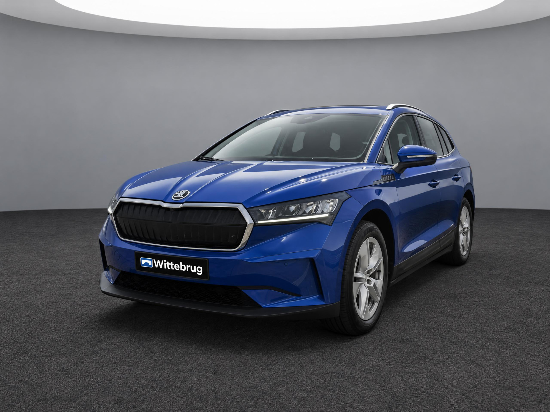 Škoda Enyaq iV 60 180pk 58kWh Automaat / Navigatie / Clima / Parkeersensoren / LED verlichting / App-connect HAL