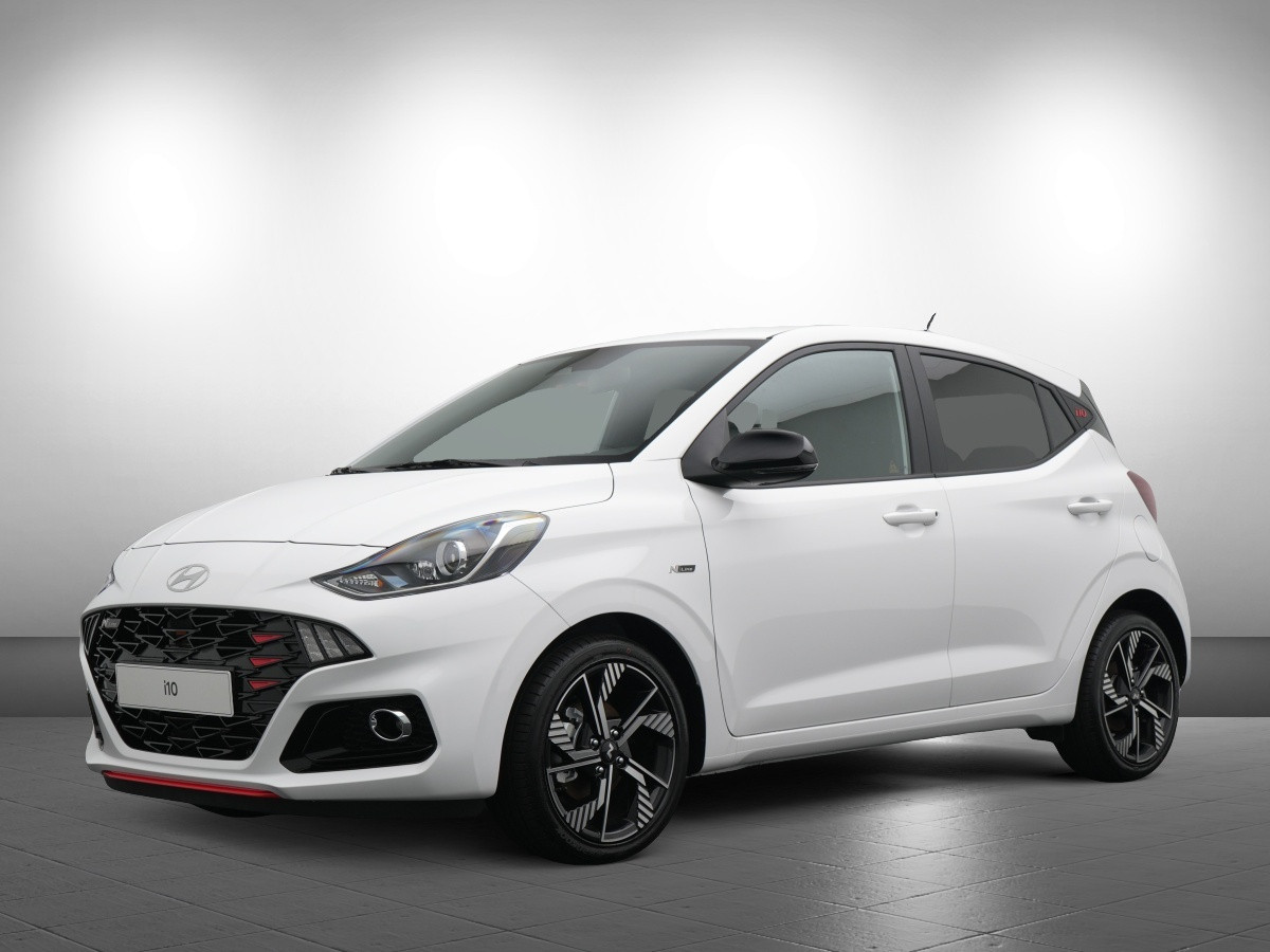 Hyundai i10 1.0 T-GDI N Line 5-zits Zeer Sportief, Navigatie, Lichtmetalen velgen en Verwarmde voorstoelen Uit voorraad leverbaar!