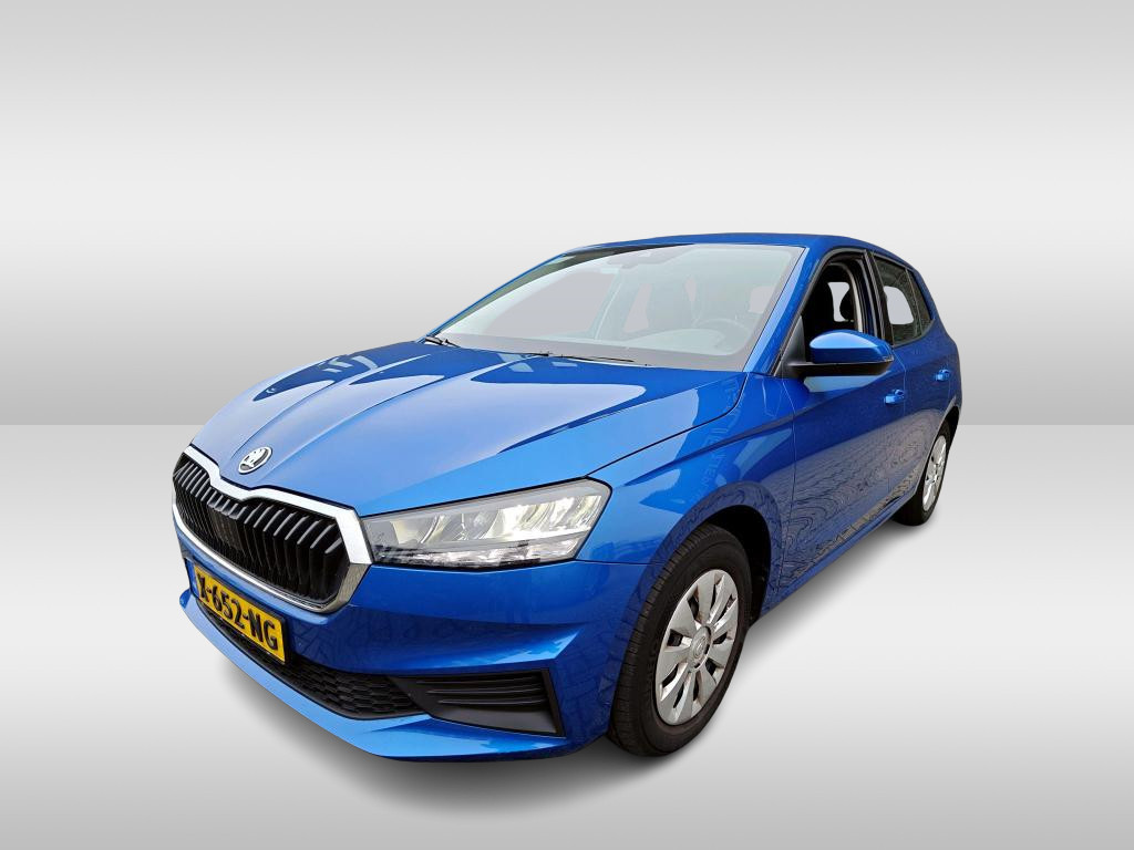 Škoda Fabia 1.0 TSI Ambition / App connect / Parkeersensoren achter / Airco / Cruise controle / Fabriekgarantie 01-28 /
