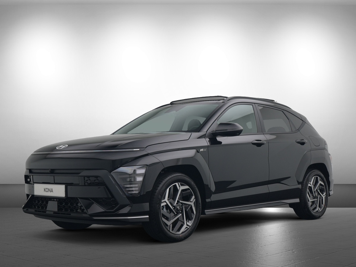 Hyundai Kona 1.6 GDI HEV N Line Sky Full Hybride Automaat met Navigatie, Adaptive Cruise Control en 360 graden Camera Private lease een KONA Hybrid al vanaf € 409 p/m!