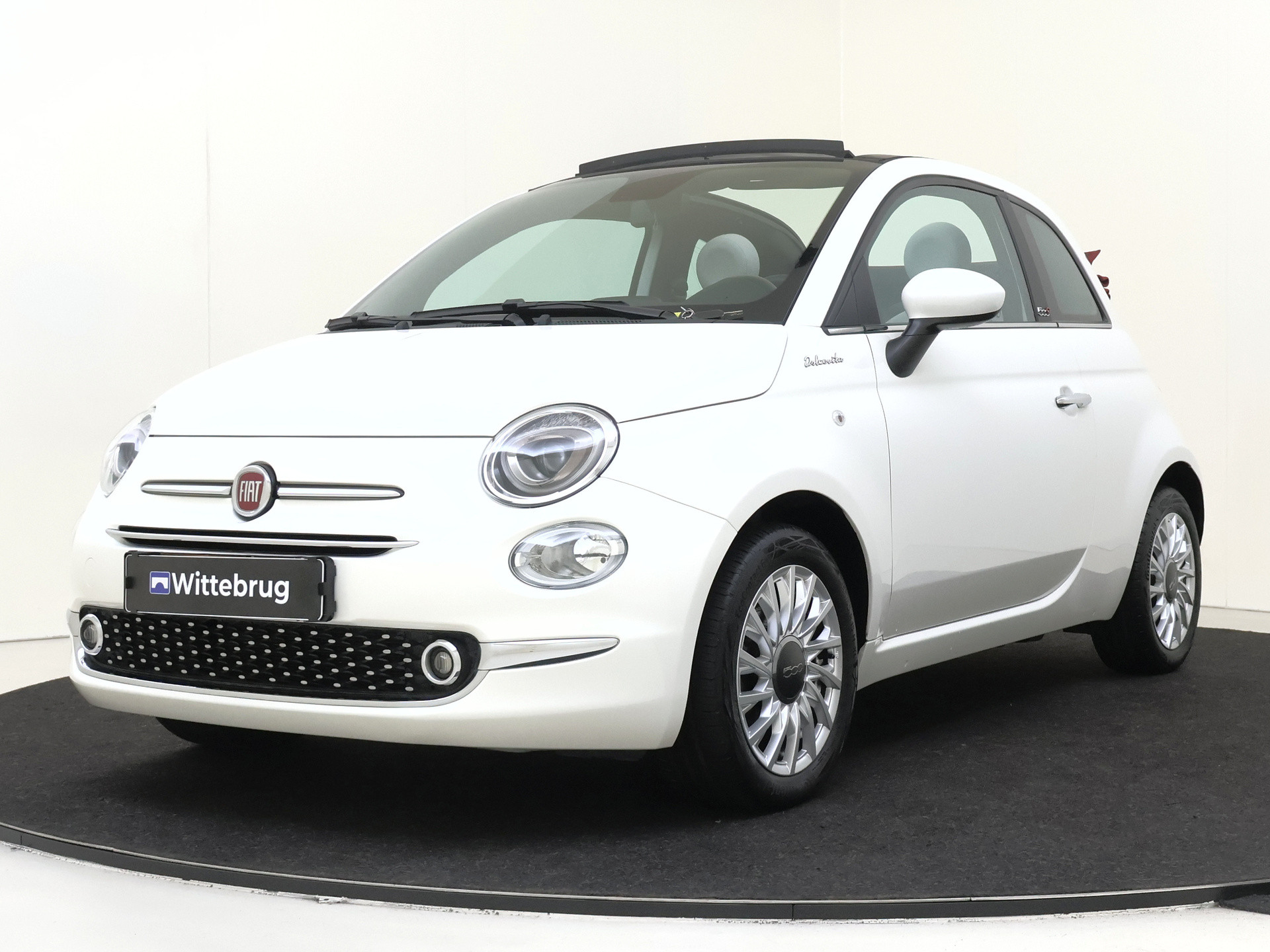 Fiat 500 1.0 Hybrid RED | Open Dak | Carplay | Airco | | Pack Tech | Pack Navigatie |